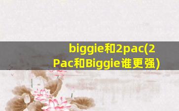 biggie和2pac(2Pac和Biggie谁更强)