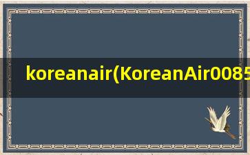 koreanair(KoreanAir0085,2019年1月11日起飞,首尔到纽约,到了吗)