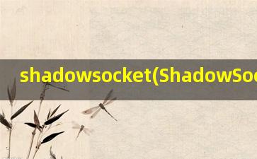 shadowsocket(ShadowSocks是什么)